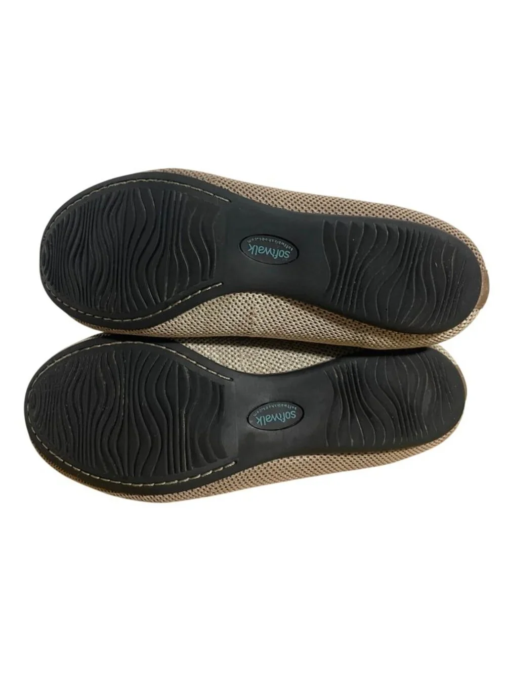SoftWalk Women's Sicily Ballet Flats Size 6WW Stretchy Knit
